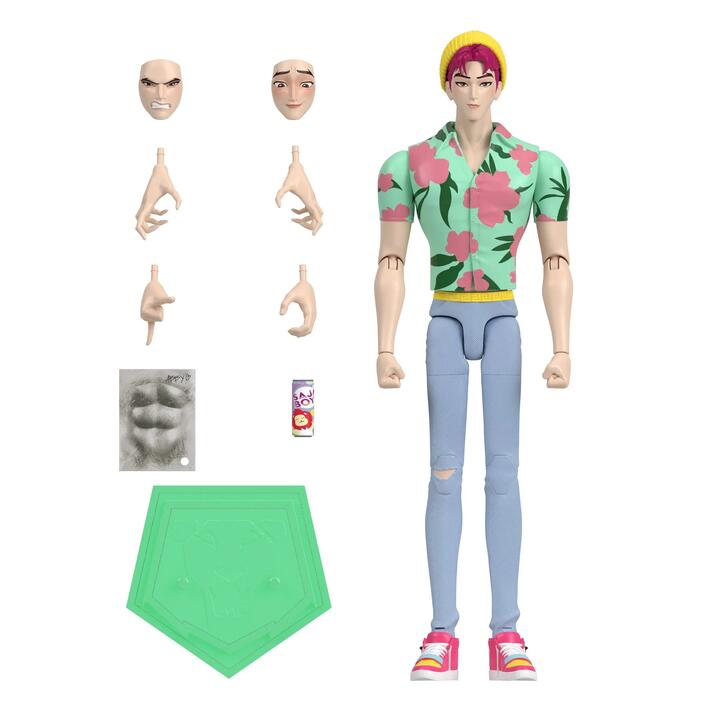 Image of Action Figures. Product name - Mattel Creations KPop Demon Hunters Abby Action Figure in colour by brand - Mattel Creations