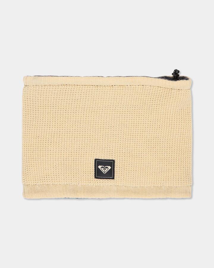 Image of Accessories. Product name - Roxy Womens Winter Spark Collar Neckwarmer Biscotti in Biscotti colour by brand - Roxy