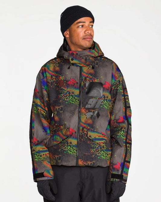 Image of Coats & Jackets. Product name - Volcom Mens Kleveland Jacket Cheetah in Cheetah colour by brand - Volcom