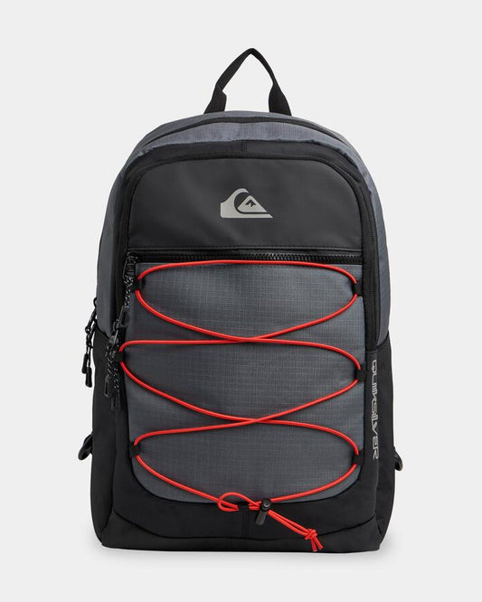 Image of Bags. Product name - Quiksilver Mens Ignition 25 Backpack Black/Grey in Black/Grey colour by brand - Quiksilver