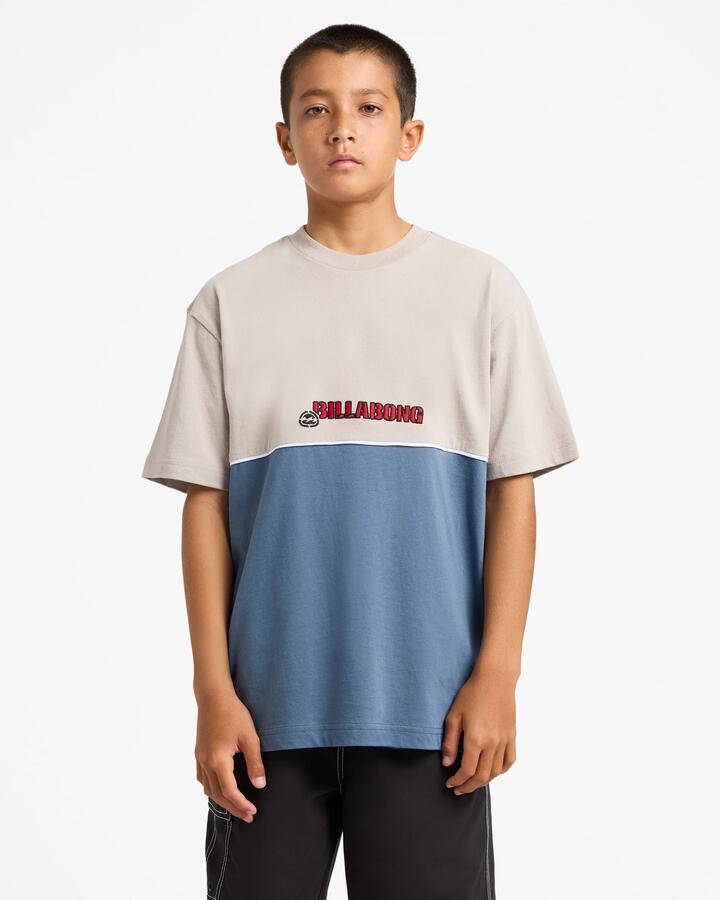 Image of T-Shirts. Product name - Billabong Boys 8-16 Boys Spec 73 Legacy T-Shirt Ash in Ash colour by brand - Billabong