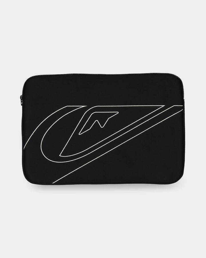 Image of Computer Accessories. Product name - Quiksilver Laptop Sleeve Black in Black colour by brand - Quiksilver