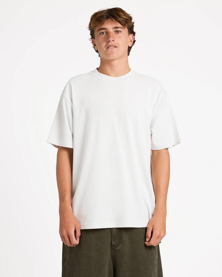 Image of T-Shirts. Product name - Billabong Mens Immortal Arch T-Shirt Fog in Fog colour by brand - Billabong