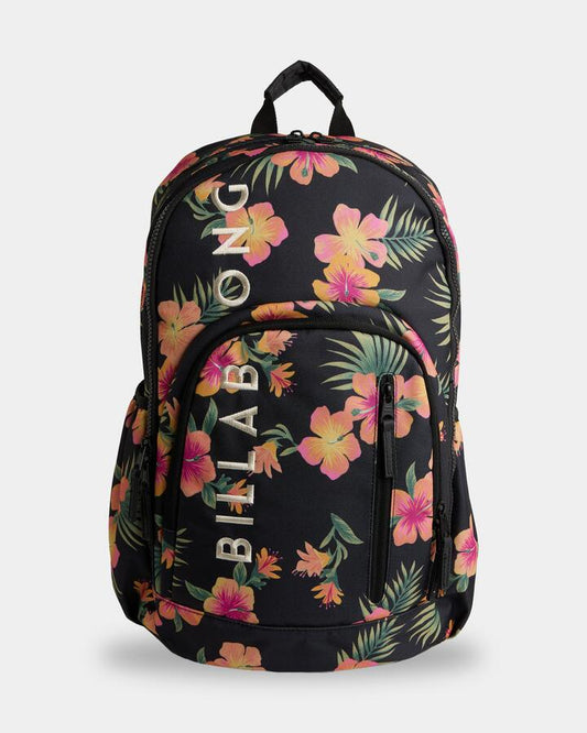 Image of Bags. Product name - Billabong Sweet Tropics Roadie Backpack Black Multi in Black Multi colour by brand - Billabong