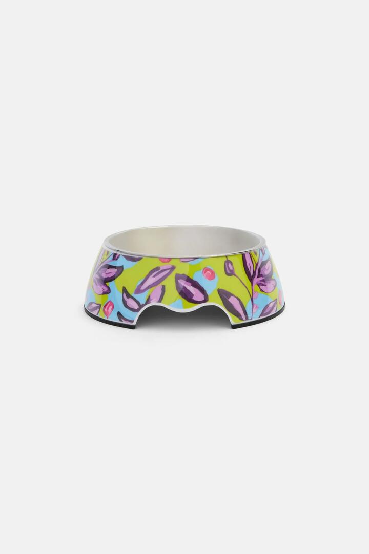 Image of Pet Supplies. Product name - Summer Shadow Pet Bowl Sml in Print colour by brand - Gorman
