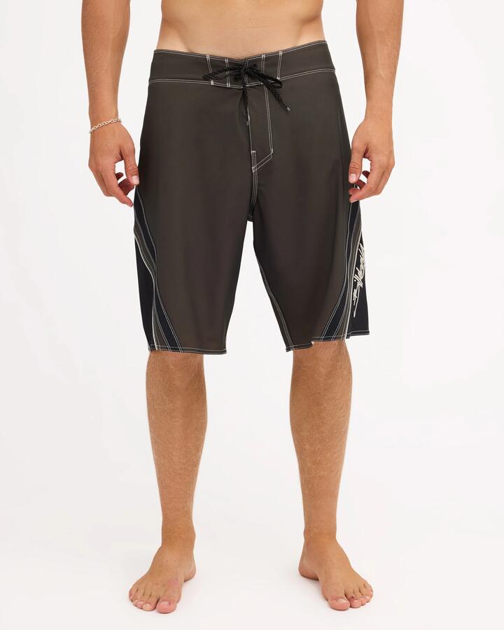 Image of Swimwear. Product name - Billabong Mens Fluid 2K Pro 21" Boardshorts Dark Brown in Dark Brown colour by brand - Billabong