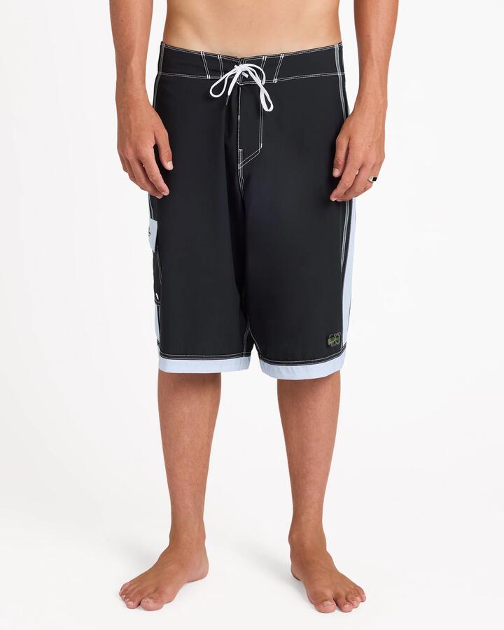 Image of Swimwear. Product name - Billabong Mens Immortal Panel Pro 23" Boardshorts Black in Black colour by brand - Billabong