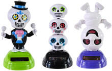 Image of Toys. Product name - Halloween Factory Spooky Solar Wobblers in colour by brand - Toymate