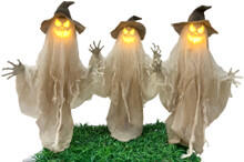 Image of Toys. Product name - Halloween Factory Trio Ghost Stack 60cm in colour by brand - Toymate