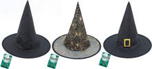 Image of Toys. Product name - Halloween Factory Witch Hat in colour by brand - Toymate