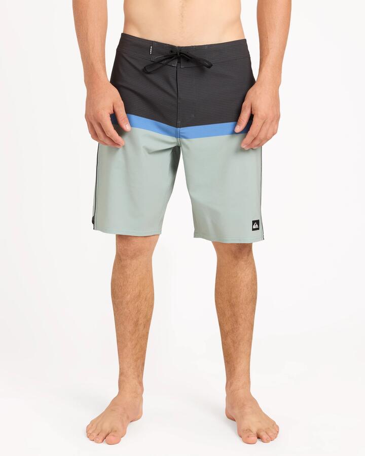 Image of Swimwear. Product name - Quiksilver Mens Highline Boardshorts Iceberg Green in Iceberg Green colour by brand - Quiksilver