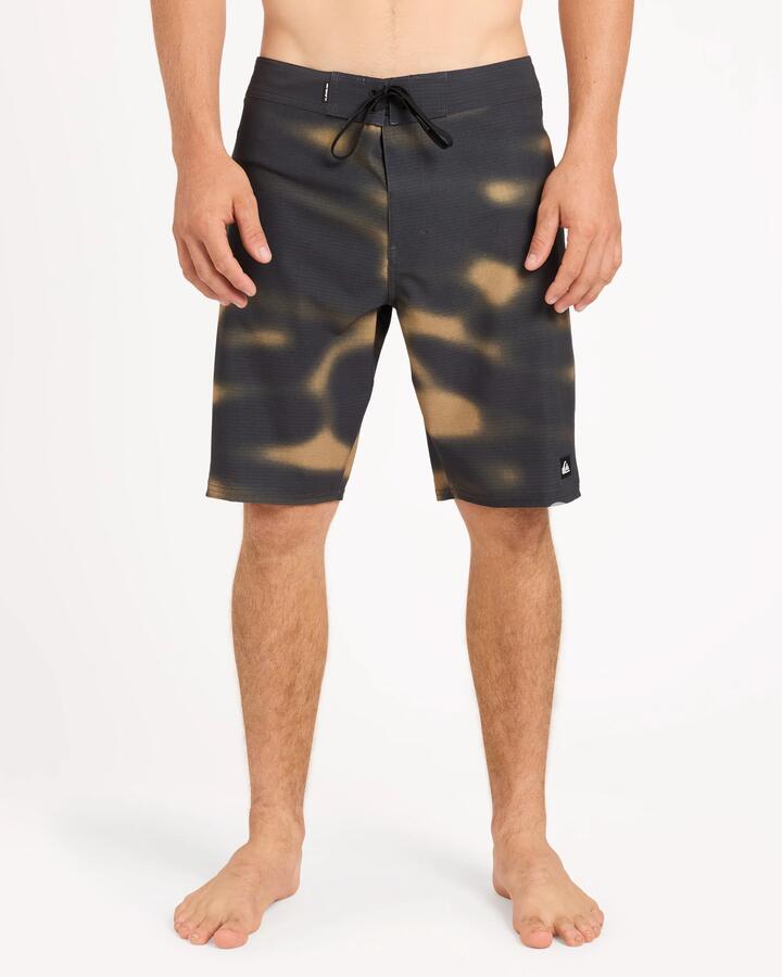 Image of Swimwear. Product name - Quiksilver Mens Highline Boardshorts Kelp in Kelp colour by brand - Quiksilver