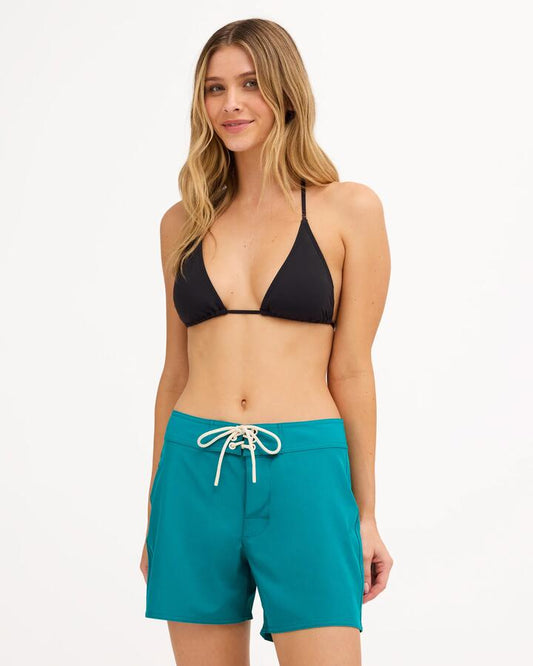 Image of Swimwear. Product name - Billabong Womens Free Ride Boardshorts Evergreen in Evergreen colour by brand - Billabong