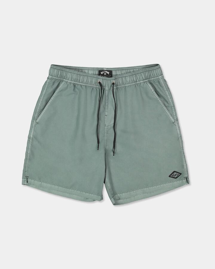 Image of Swimwear. Product name - Billabong Boys 8-16 All Day Overdye Layback Boardshorts Port in Port colour by brand - Billabong