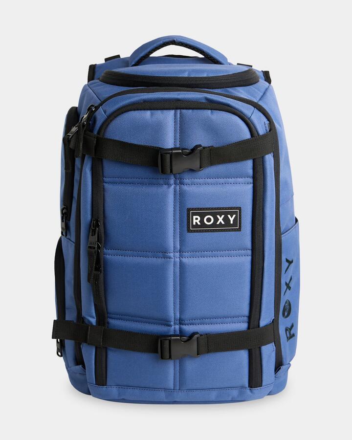 Image of Bags. Product name - Roxy Supply Backpack Bijou Blue in Bijou Blue colour by brand - Roxy