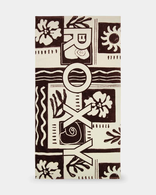 Image of Towels. Product name - Roxy Fun And Adventure Towel Java in Java colour by brand - Roxy