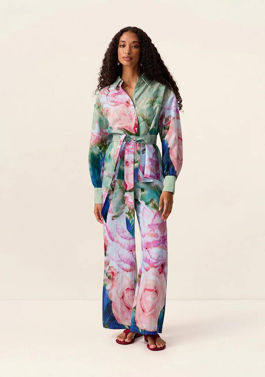 Image of Shirts. Productname: Roses Shirt in Print colour by brand - MOS The Label