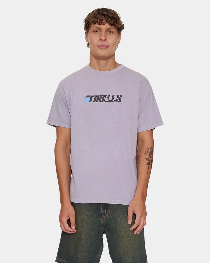 Image of T-Shirts. Product name - Thrills Odyssey Merch Tee Viha Violet Haze in Violet Haze colour by brand - Thrills