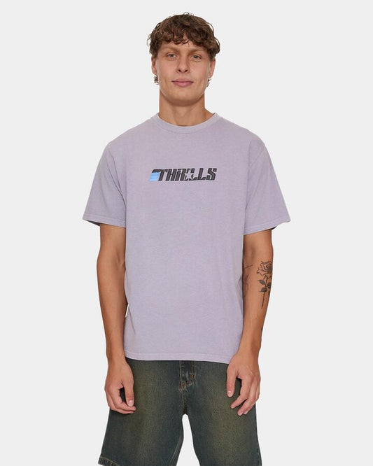 Image of T-Shirts. Product name - Thrills Odyssey Merch Tee Viha Violet Haze in Violet Haze colour by brand - Thrills