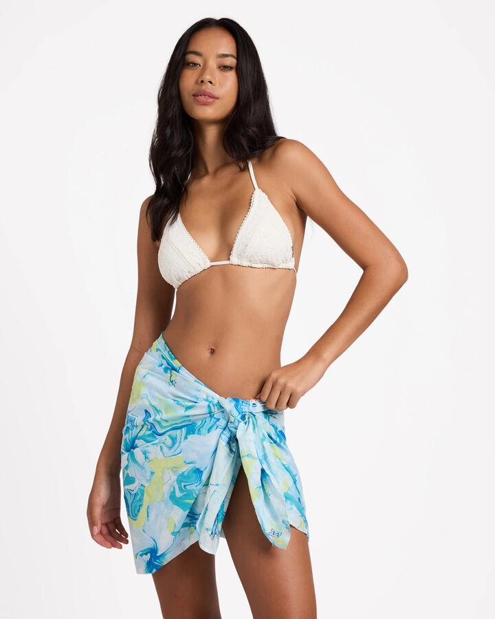 Image of Swimwear. Product name - Billabong Womens Island Calling Sarong Multi in Multi colour by brand - Billabong