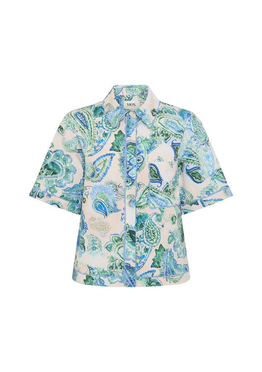 Image of Shirts. Productname: Opaline Print Shirt | MOS The Label in Opaline Print colour by brand - MOS The Label