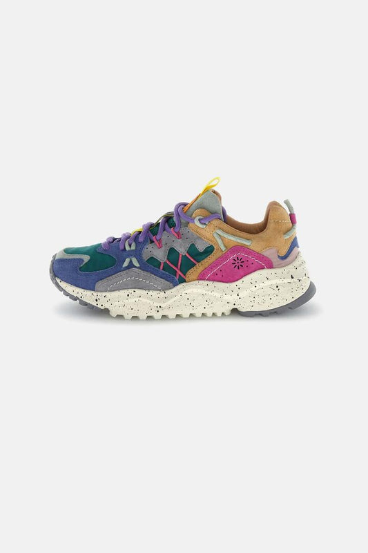 Image of Sneakers. Product name - Yamabushi Woman-1B74 in Anthracite/Green colour by brand - Gorman
