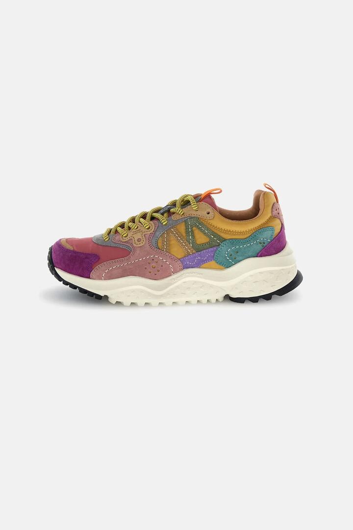 Image of Sneakers. Product name - Solin Woman-1G24 in Zucca/Pink colour by brand - Gorman