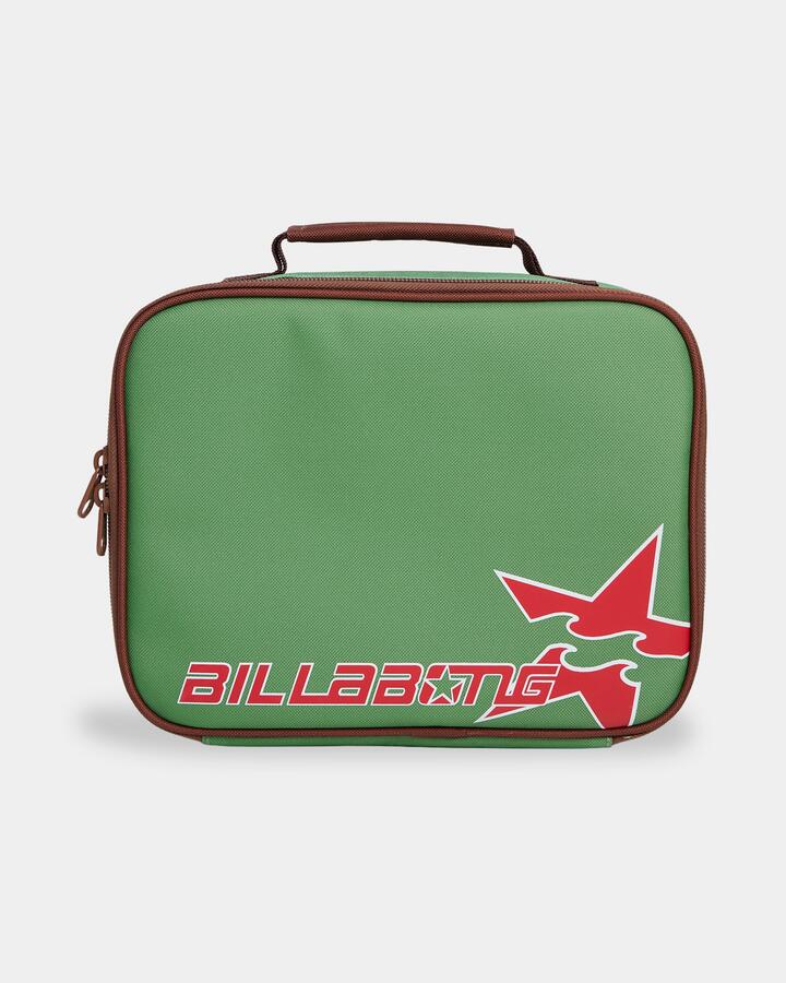 Image of Accessories. Product name - Billabong Womens Echo Surf Lunch Box Greengage in Greengage colour by brand - Billabong