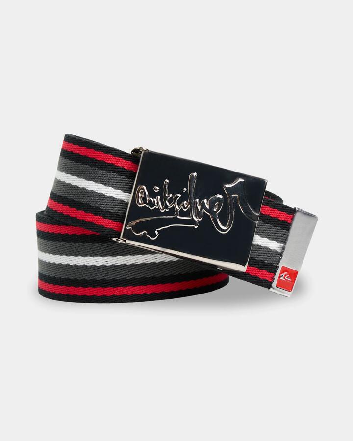 Image of Belts. Product name - Quiksilver Mens Young Guns Belt Black in Black colour by brand - Quiksilver
