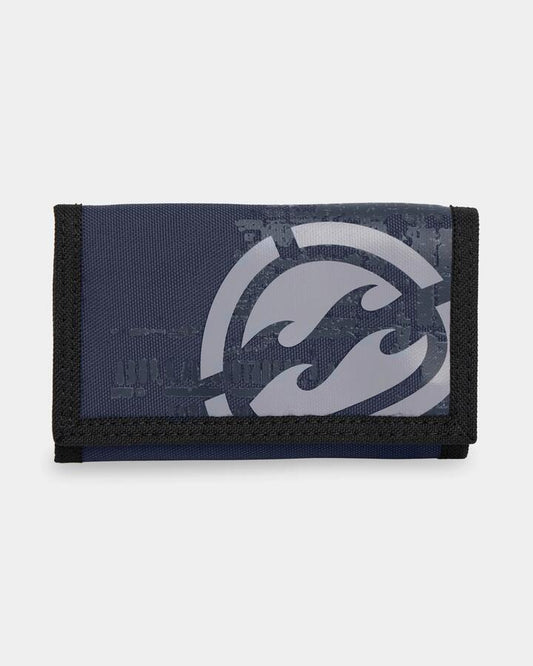 Image of Wallets & Money Clips. Product name - Billabong Mens Atom Wallet North Sea in North Sea colour by brand - Billabong