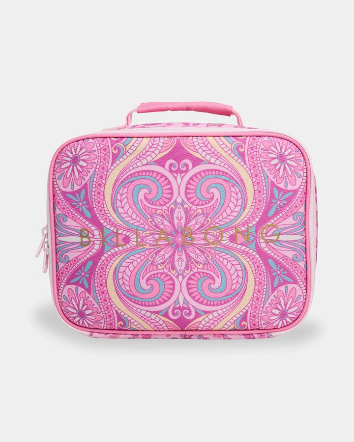 Image of Accessories. Product name - Billabong Womens Sunset Rhapsody Lunch Box Pink Sand in Pink Sand colour by brand - Billabong