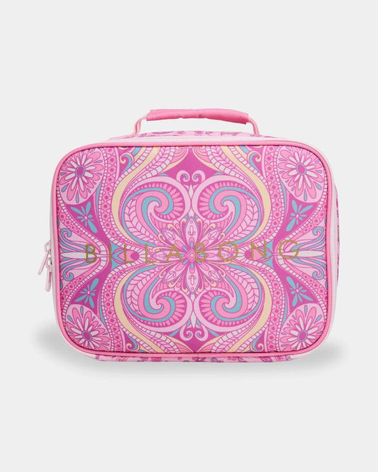 Image of Accessories. Product name - Billabong Womens Sunset Rhapsody Lunch Box Pink Sand in Pink Sand colour by brand - Billabong