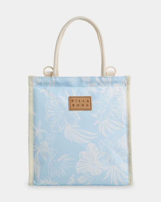 Image of Bags. Product name - Billabong Womens Soul Free Tiki Lunch Box Cool Blue in Cool Blue colour by brand - Billabong