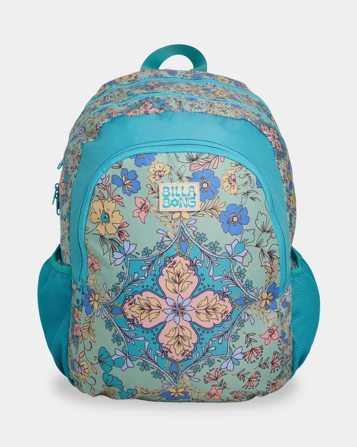 Image of Bags. Product name - Billabong Womens Sunset Nomad Mahi 27 L Backpack Multi in Multi colour by brand - Billabong