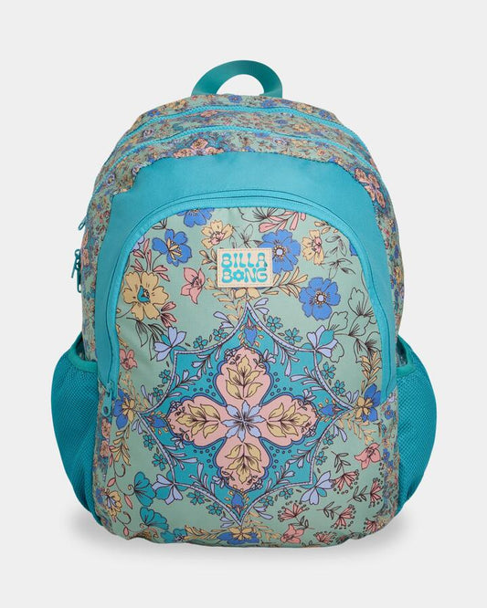 Image of Bags. Product name - Billabong Womens Sunset Nomad Mahi 27 L Backpack Multi in Multi colour by brand - Billabong