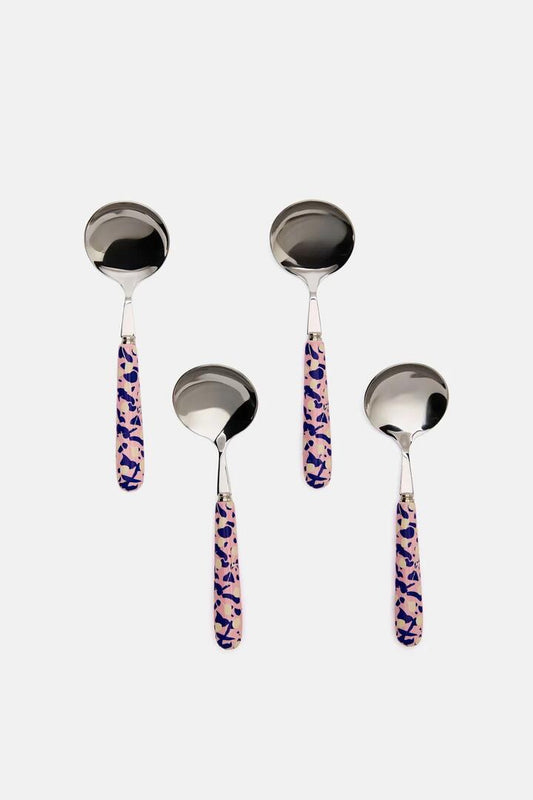 Image of Kitchen & Dining. Product name - Eton Mess Spoon Set 4 in Multi colour by brand - Gorman