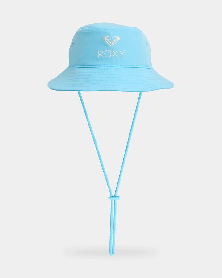 Image of Accessories. Product name - Roxy Girls 2-7 Seabreeze Babe Sunhat Splish Splash in Splish Splash colour by brand - Roxy