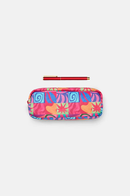 Image of Jewelry Sets. Product name - Meta Shapes Pencil Case Gift S in Print colour by brand - Gorman