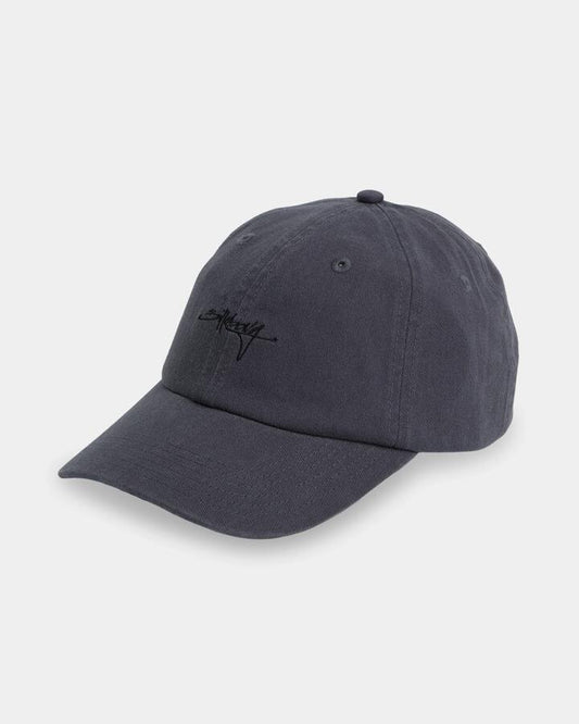 Image of Hats. Product name - Billabong Mens Script Lad Cap Aged Indigo in Aged Indigo colour by brand - Billabong
