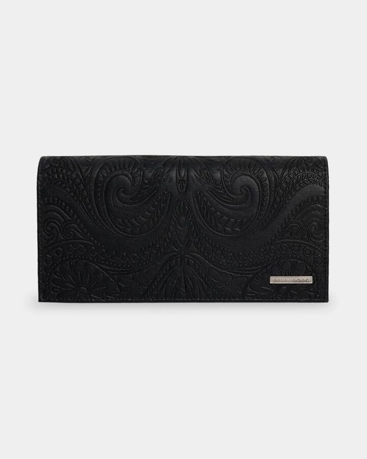 Image of Wallets & Money Clips. Product name - Billabong Womens Sunset Rhapsody Beach Wallet Black in Black colour by brand - Billabong