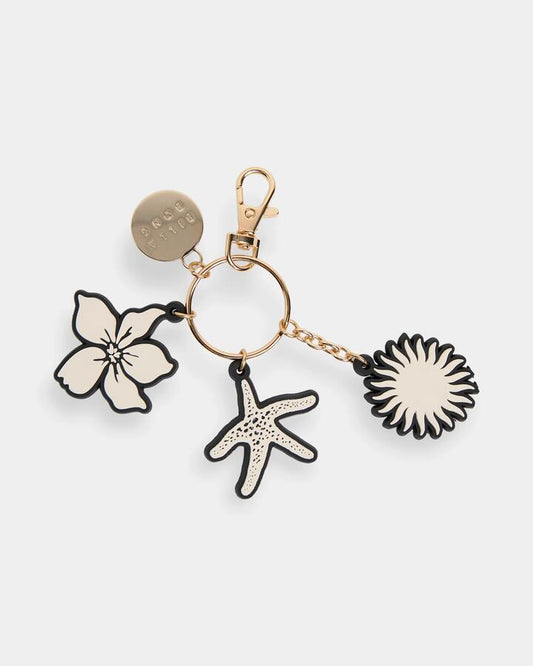 Image of Keychains. Product name - Billabong Womens La Lune Keychain Multi in Multi colour by brand - Billabong