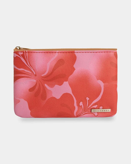 Image of Coin Purses. Product name - Billabong Womens Tropic Babe Coin Purse Sea Pink in Sea Pink colour by brand - Billabong