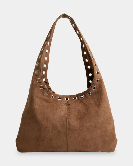 Image of Bags. Product name - Roxy Womens Wilder Handbag Tan in Tan colour by brand - Roxy