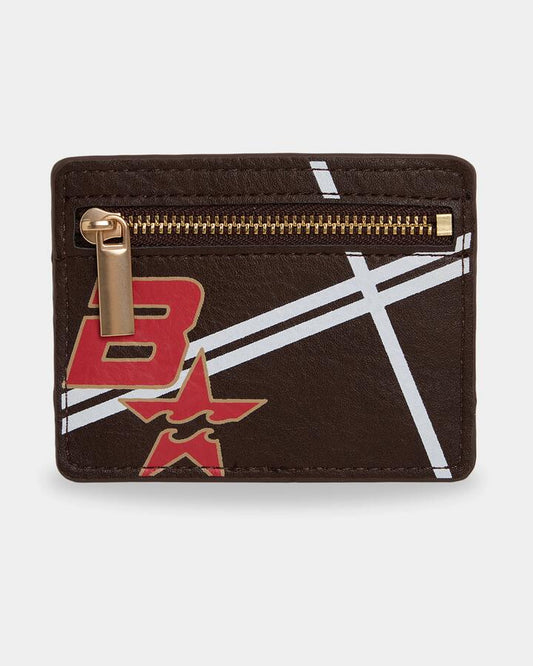 Image of Wallets & Money Clips. Product name - Billabong Womens Waves Card Holder Chocolate Brown in Chocolate Brown colour by brand - Billabong
