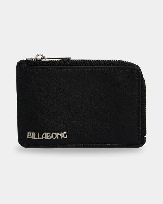 Image of Wallets & Money Clips. Product name - Billabong Womens Byron Wallet Black in Black colour by brand - Billabong