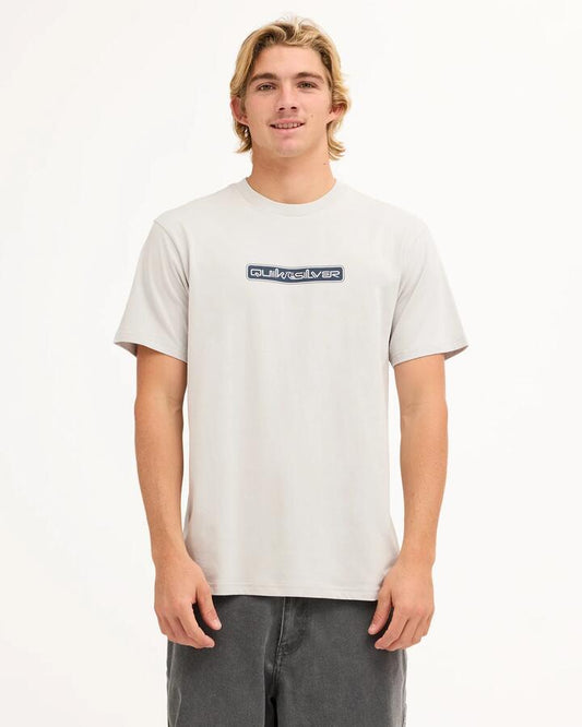 Image of T-Shirts. Product name - Quiksilver Mens Magnet T-Shirt Grey Violet in Grey Violet colour by brand - Quiksilver