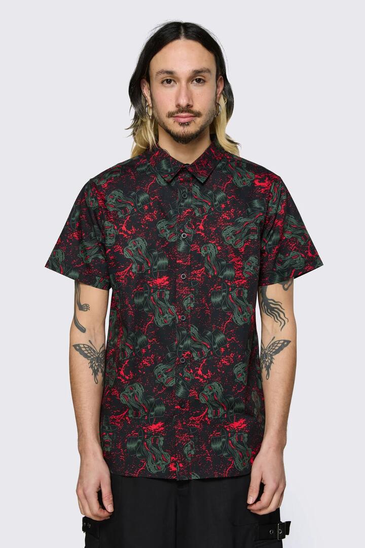 Image of Shirts. Product name - Second Death Shirt in Multi colour by brand - Black Friday