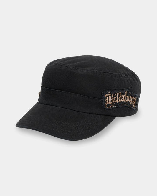Image of Hats. Product name - Billabong Mens Immortal Cap Black in Black colour by brand - Billabong