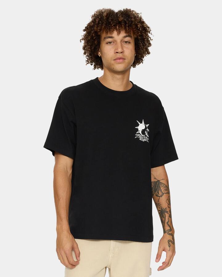 Image of T-Shirts. Product name - Worship Mens Spiker T-Shirt Black in Black colour by brand - Worship