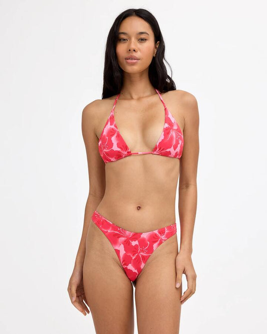 Image of Swimwear. Product name - Billabong Womens Tropic Babe Skimpy Hike Pant Bikini Bottom Sea Pink in Sea Pink colour by brand - Billabong